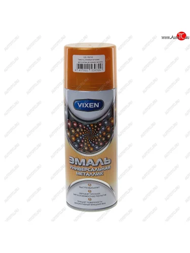 Краска розовое золото металлик аэрозоль 520мл универсальная VIXEN VIXEN vx-19210