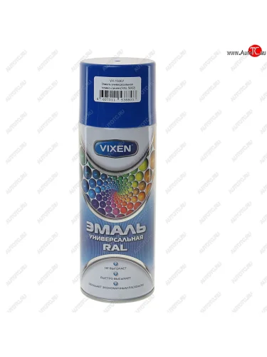 Краска темно-синяя аэрозоль 520мл универсальная VIXEN VIXEN vx-15002