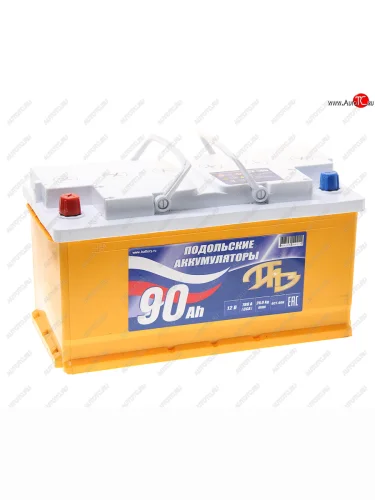 Аккумулятор ПОДОЛЬСК 90Ач ПОДОЛЬСК 6ст90(1)