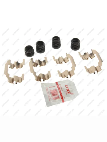 Комплект CHEVROLET Aveo (03-08) монтажный колодок тормозных LYNX LYNX bc8461