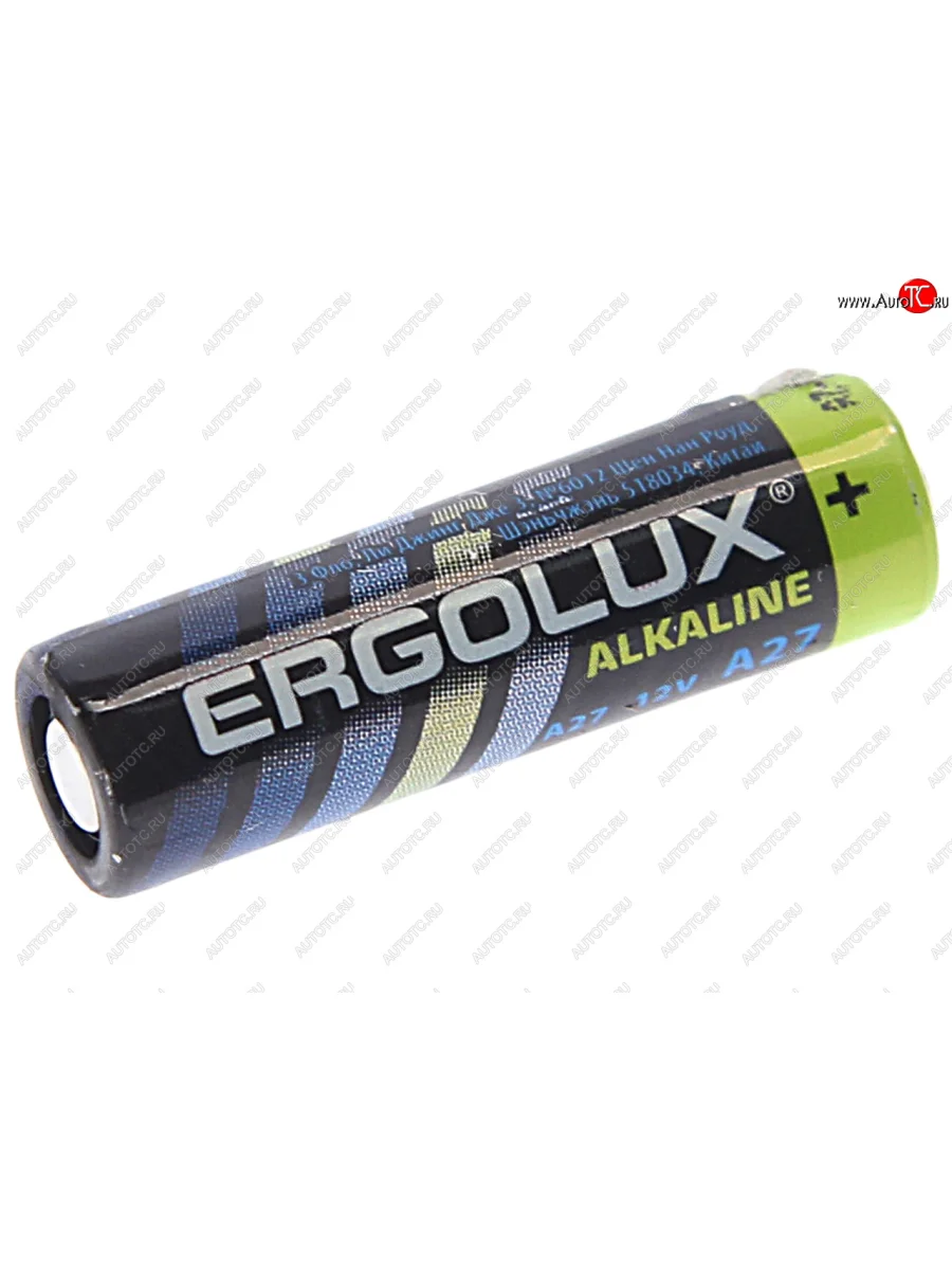 Батарейка A27 12V (пульт сигнализации) блистер 5шт. (цена за 1шт.) Alkaline ERGOLUX ERGOLUX a27-bp5  в Самаре Самарской области