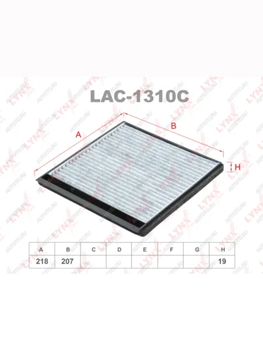 Фильтр воздушный салона PEUGEOT Partner угольный LYNX LYNX lac1310c