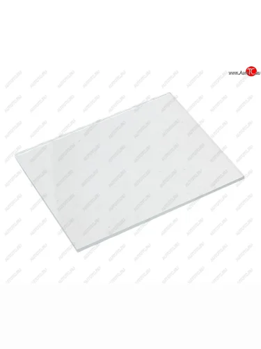 Стекло для маски сварщика прозрачное 110х90мм NO NAME 110х90