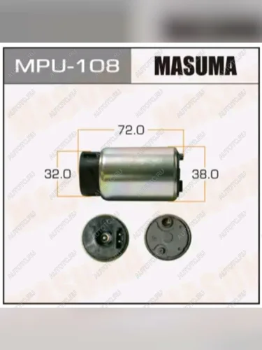 Насос топливный TOYOTA Corolla (07-) MASUMA MASUMA mpu108