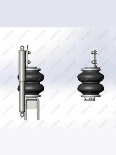 Комплект пподвески для JMC Conquer, передняя ось Арайд 33010.01