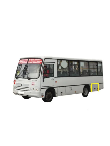 Ремкомплект вокруг левого заднего ящика ПАЗ 320412