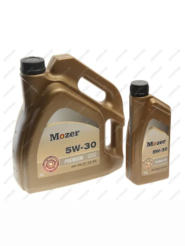 Масло моторное Premium SNCF 5W30 синт.4+1л MOZER MOZER 4636304939