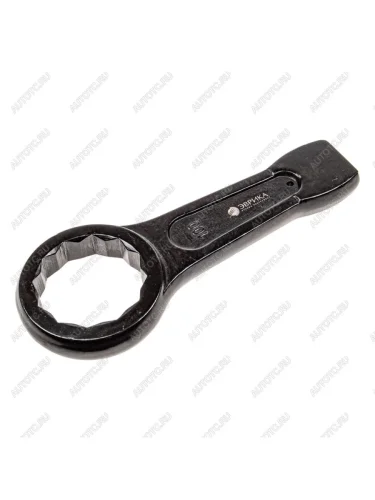 Ключ накидной 100мм ударный односторонний L=400мм ЭВРИКА ЭВРИКА er-72100