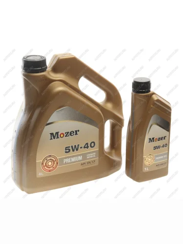 Масло моторное Premium SNCF 5W40 синт.4+1л MOZER MOZER 463625098