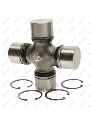 Крестовина КАМАЗ-ЕВРО,МАЗ вала карданного большая в сборе (50х155мм) (стопорные кольца) MEGAPOWER MEGAPOWER 220-12-013