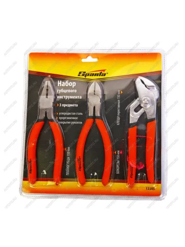Набор инструментов губцевых 3 предмета SPARTA SPARTA 13545
