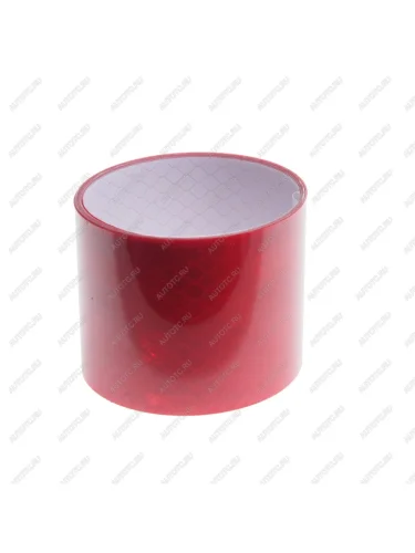 Лента светоотражающая красная (1м) ширина 5см микропризма,соты 3М NO NAME 09176