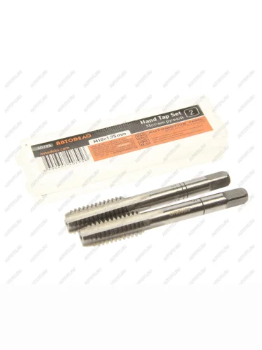 Метчик М10х1.75 комплект 2шт. АВТОДЕЛО АВТОДЕЛО 40795