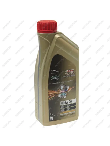 Масло моторное EDGE Professional EC 0W20 синт.1л JAGUAR LAND ROVER CASTROL CASTROL 15da25