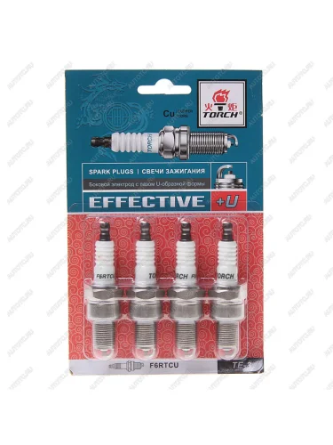 Свеча зажигания ВАЗ-2108 (блистер) комплект EFFECTIVE TORCH TORCH te-3 f6rtcu