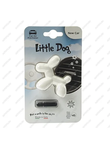 Ароматизатор на дефлектор полимерный (Новая машина) Little Dog DRIVE INT DRIVE INT ed0202