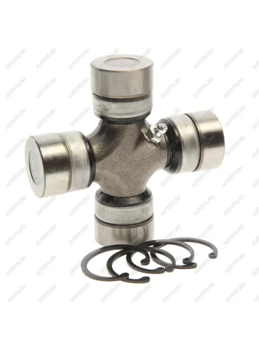 Крестовина КАМАЗ,ЗИЛ,УРАЛ вала карданного в сборе (39х118мм) (стопорные кольца) MEGAPOWER MEGAPOWER 220-12-015