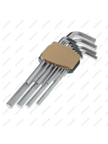 Набор ключей шестигранных 2-19мм Г-образных экстра длинных 13 предметов в держателе ROCKFORCE ROCKFORCE rf-5137xl