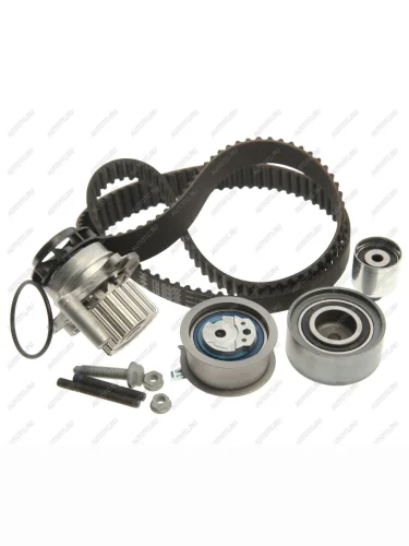 Комплект ГРМ VW AUDI SKODA (04-) (2.0 TDI) с насосом водяным INA INA 530040530