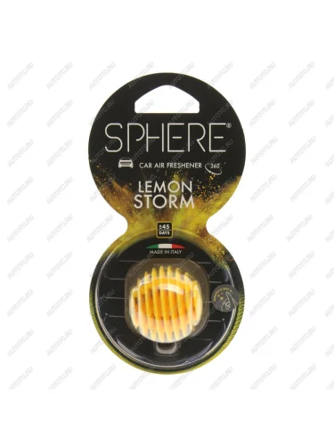 Ароматизатор на дефлектор полимерный (Лимон) Little Joe Storm DRIVE INT DRIVE INT sp0125