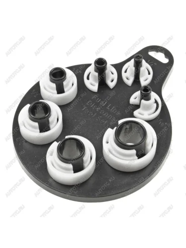 Набор инструментов для разъединения топливной систем и кондиционеров 7 предметов ЭВРИКА ЭВРИКА er-86708