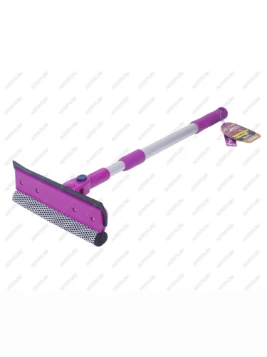 Скребок для сгона воды 21см телескопический поворотный с губкой CITY UP CITY UP ca-945