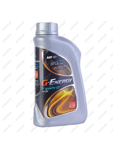 Масло моторное F SYNTH EC A5B5 5W30 синт.1л G-ENERGY GAZPROMNEFT 2531401258