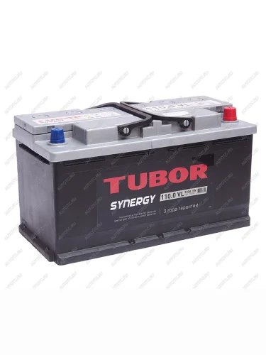 Аккумулятор TUBOR Synergy 110Ач обратная полярность TUBOR 6ст110(0)