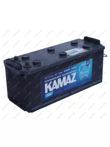 Аккумулятор КАМАЗ 140Ач обратная полярность (ОАО КАМАЗ) ЕАЗ 6ст140(3)