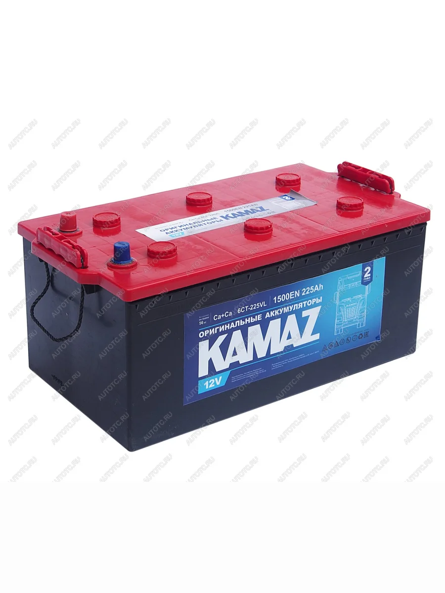 Аккумулятор КАМАЗ 225Ач обратная полярность (ОАО КАМАЗ) ЕАЗ 6ст225(3)  в Самаре Самарской области