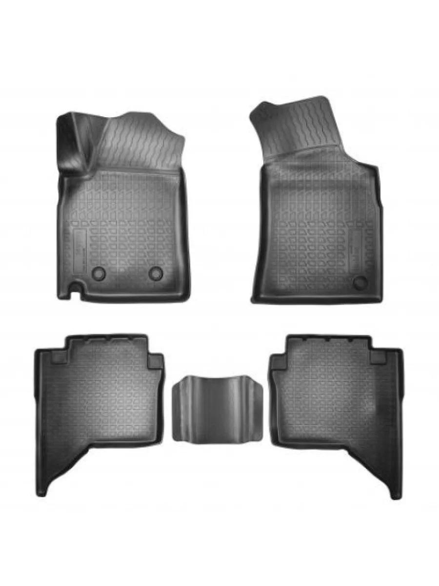 Коврики салонные 3D Norplast Unidec JAC T8 PRO (2020-2025) (черные)  в Самаре Самарской области