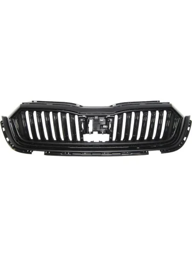 OCTAVIA 19- РЕШЕТКА РАДИАТОРА С ЧЕРН МОЛДИНГ (Китай) BodyParts sdoct19-102