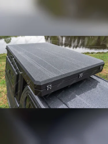 Кунг алюминиевый с интегрированной палаткой PINGWEI для Toyota Hilux 2015+  c-0001-1