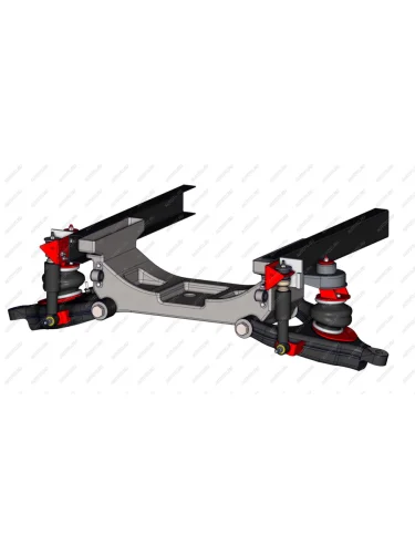 Пневмоподвеска вместо пружин для Газель NEXT, передняя ось Арайд 02061.03