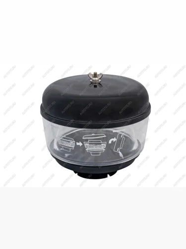 Насадка на шноркель с предочистителем воздуха прозрачная (диаметр 3.5")  pc35-ch