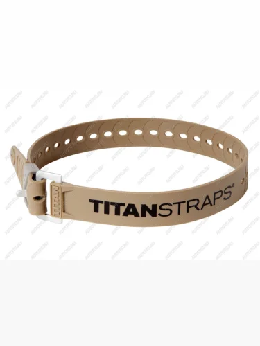 Ремень крепёжный TitanStraps Industrial кемал L = 64 см (Dmax = 18 см, Dmin = 5,5 см)  tsi-0125-tan
