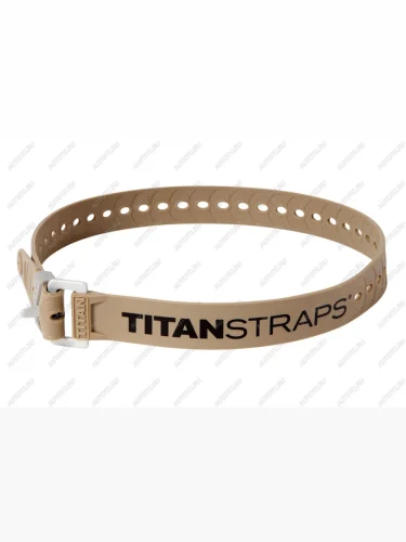 Ремень крепёжный TitanStraps Industrial кемал L = 76 см (Dmax = 22,6 см, Dmin = 5,5 см)  tsi-0130-tan