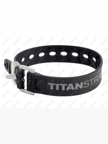 Ремень крепёжный TitanStraps Super Straps черный L = 36 см (Dmax = 9,5 см, Dmin = 3,2 см)  ts-0914-blk