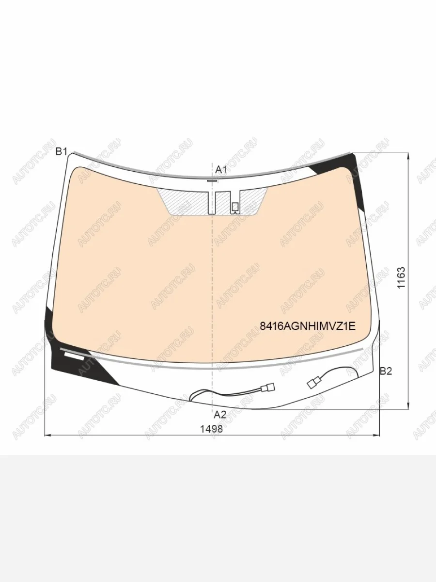 Стекло лобовое (обогрев полный, датчик дождя, молдинг) FUYAO Lexus RX350 AL20 дорестайлинг (2015-2019) (зеленое)  в Керчи Республика Крым
