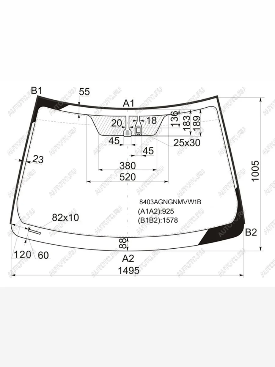 Стекло лобовое (датчик дождя, молдинг) (UAE USA) FUYAO Toyota Camry XV50 дорестайлинг (2011-2014) (зеленое)  в Керчи Республика Крым