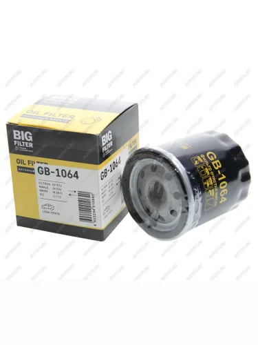 Фильтр масляный TOYOTA Avensis,Camry,Corolla BIG FILTER BIG FILTER gb-1064 BIG FILTER gb-1064