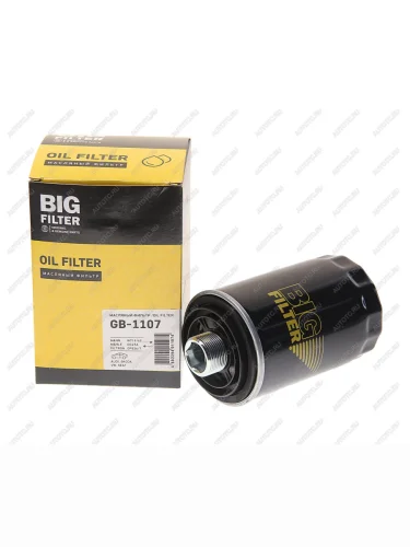 Фильтр масляный VW AUDI SEAT SKODA (1.8/2.0 TSI/TFSI) (04-) BIG FILTER BIG FILTER gb-1107 BIG FILTER gb-1107