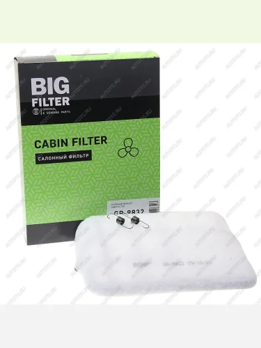 Фильтр воздушный салона ВАЗ-2114-2115 простой BIG FILTER BIG FILTER gb-9832 BIG FILTER gb-9832