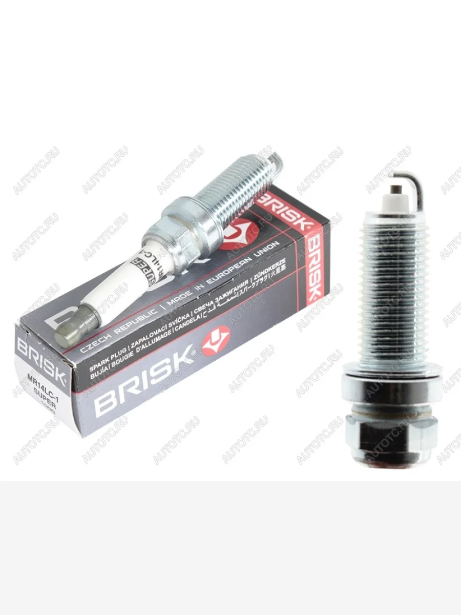 Свеча зажигания CITROEN 03-RENUALT 98-LADA 15- HR16H4MET3J4D4F BRISK MR14LC-1  в Воронеже Воронежской области