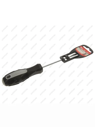 Отвертка шлицевая SL 4.0х100мм магнитная (сталь CR-V) КУРС КУРС 53782