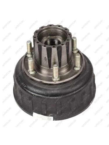 Барабан тормозной JAC N90 КАМАЗ Компас-9 задний (со ступицей в сборе) OE JAC bl03201990