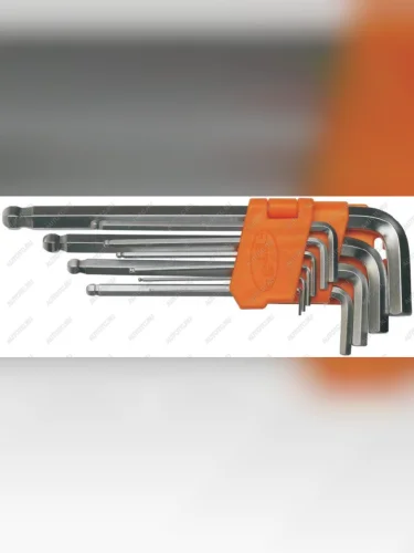 Набор ключей шестигранных 1.5-12мм Г-образных 10 предметов Professional АВТОДЕЛО АВТОДЕЛО 39150 АВТОДЕЛО 39150