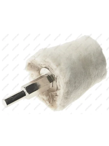 Насадка полировальная 26х36мм хвостовик 6мм хлопок конус на дрель в блистере ROCKFORCE ROCKFORCE rf-psp38t