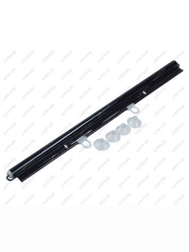 Шторка автомобильная для лобового стекла на присосках 64х130 см Dark Black (ВК-15) NO NAME шторка 64х130 (вк-15)