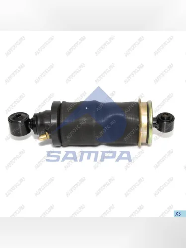 Амортизатор MAN кабины задний правый (пневмо,1 штуцер) (245340 12x45 12x50 OO) SAMPA SAMPA 020.270-01